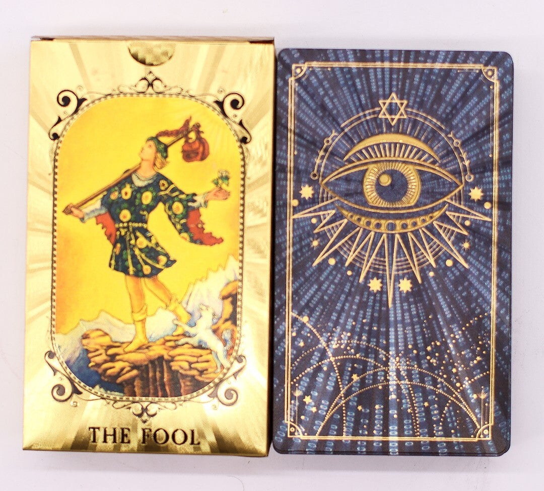 Tarot golden all seeing eye