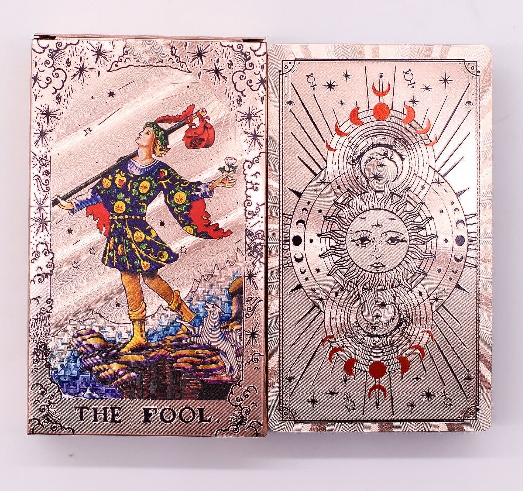 Tarot rose gold moon fase