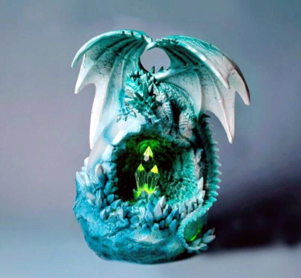 Ice dragon met led licht