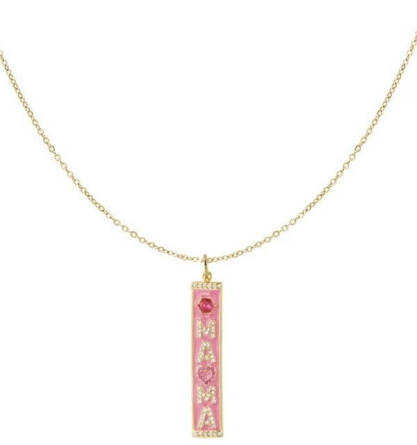 Rvs Neckless mama