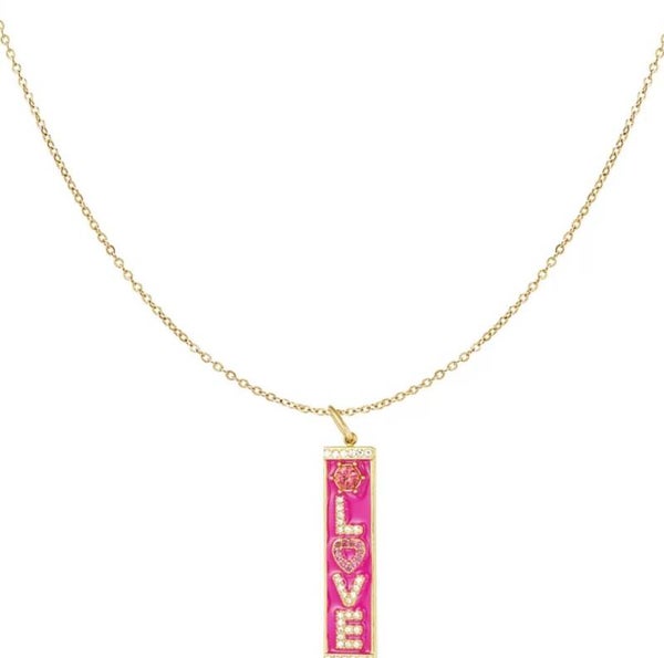 Rvs Neckless love