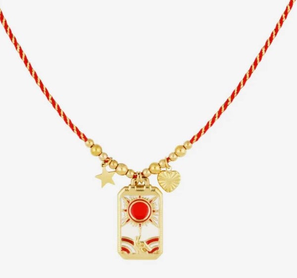 Rvs Neckless lovers tarot