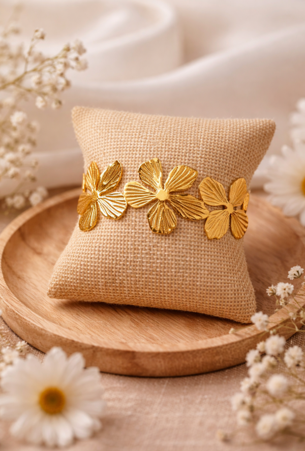 Bracelet Floralie gold