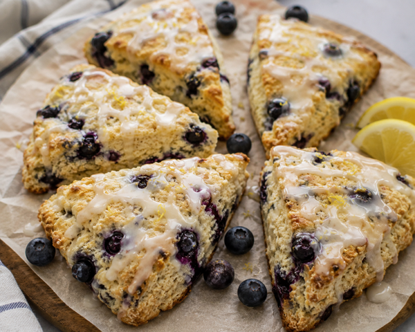 Lemon Blueberry Scones