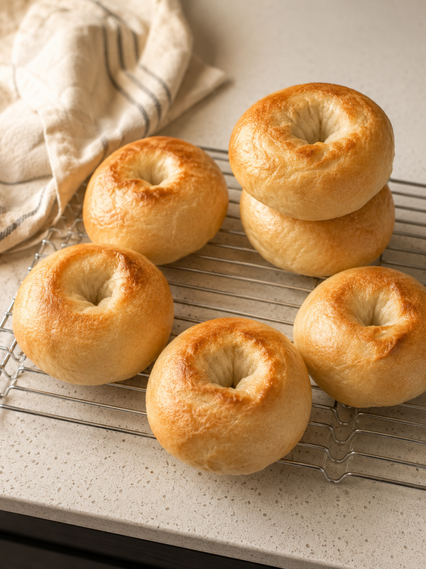 Sourdough Bagels