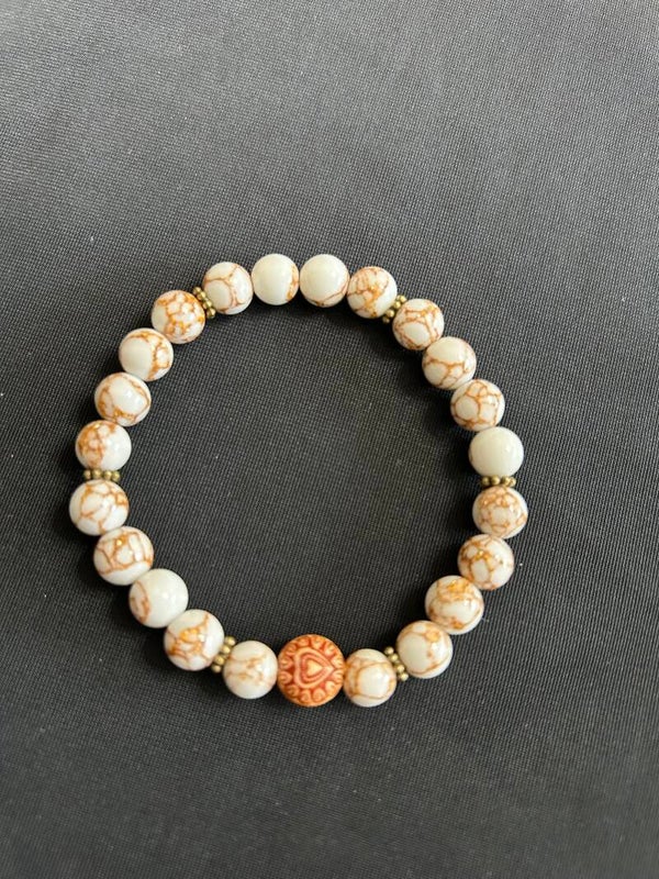 Beige bracelet