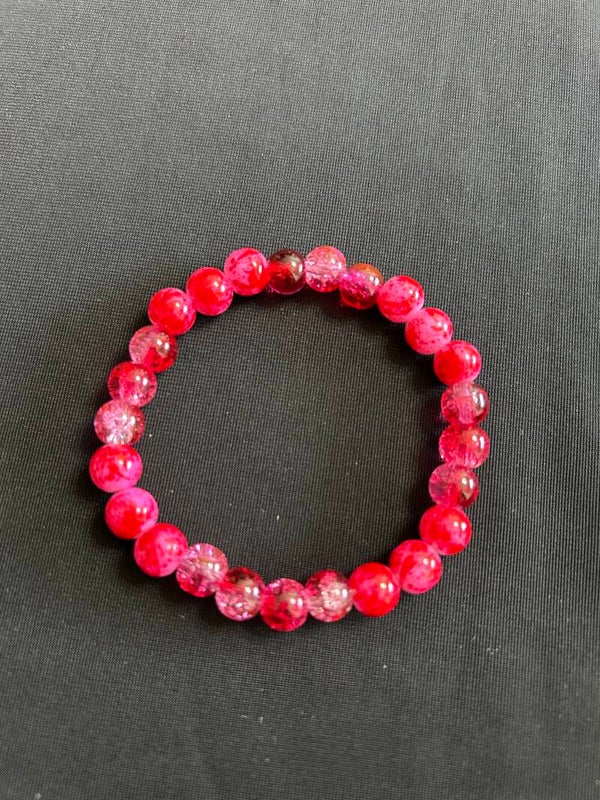 Hot pink bracelet