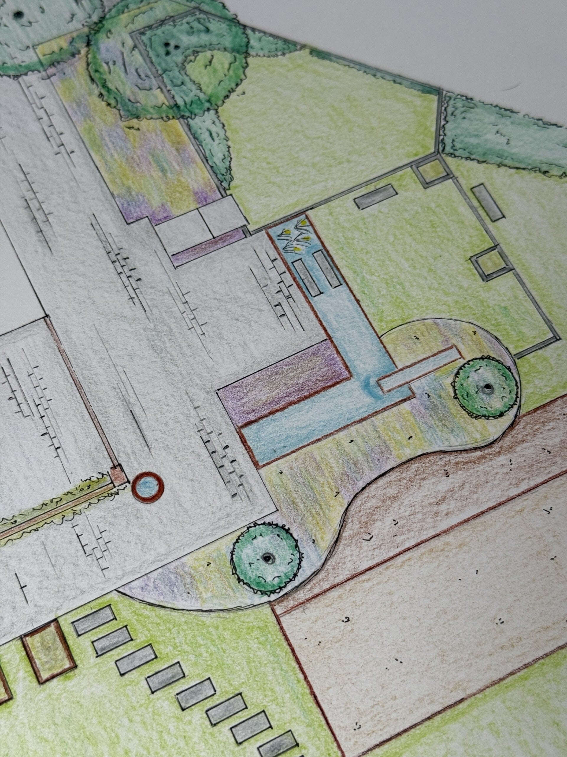 tuinontwerp stadstuin moodboard