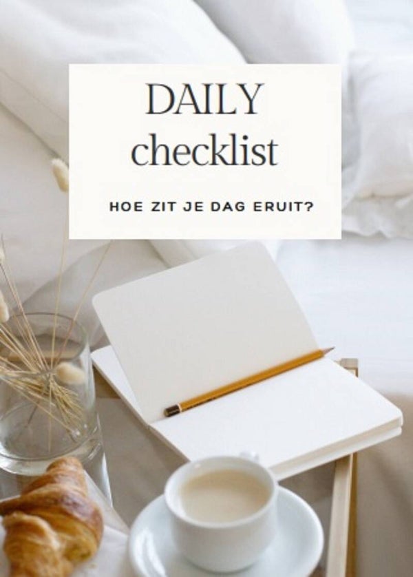 Daily Checklist