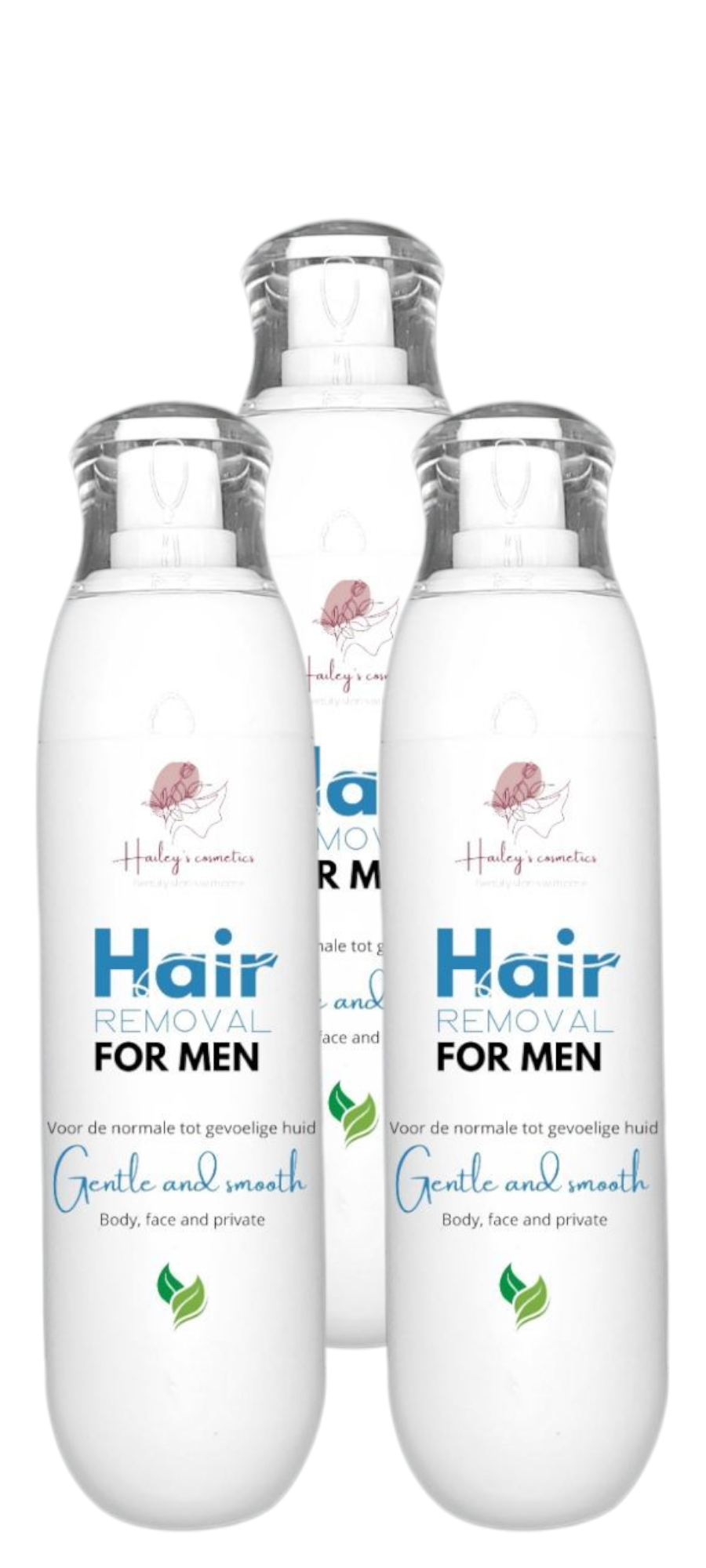 3x ontharingsspray voor mannen