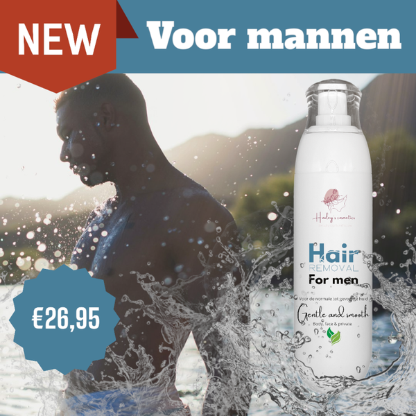 Ontharingsspray voor mannen