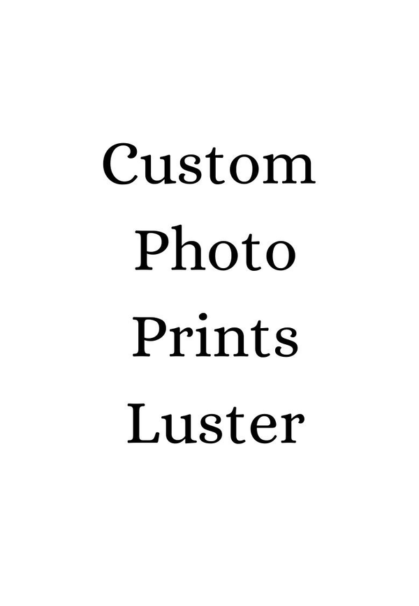 Custom Photo Prints Luster