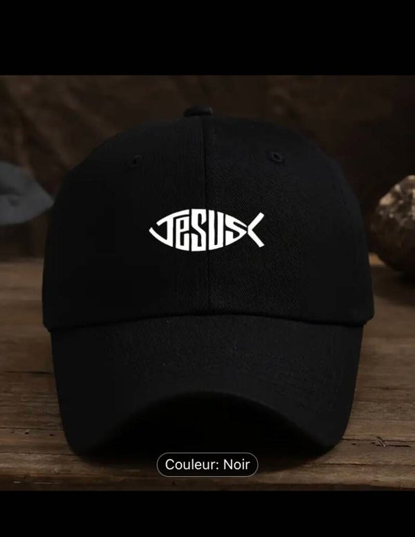 Casquette "Jesus Poisson" – Le symbole de la foi, au quotidien