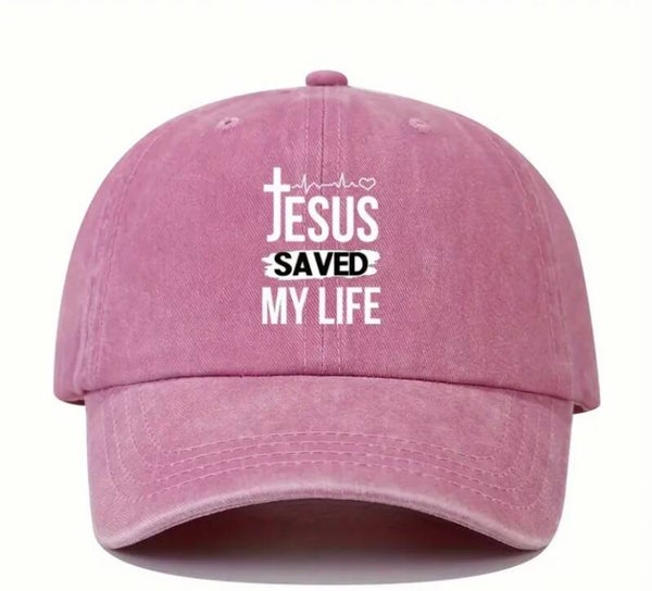 Casquette Jesus Saved my Life- Foi, style & gratitude