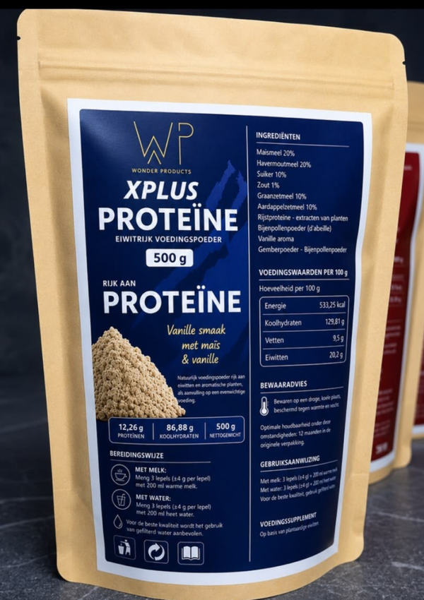 Xplus Blauwe Shake