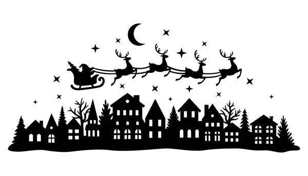 KERST RAAMSTICKERS