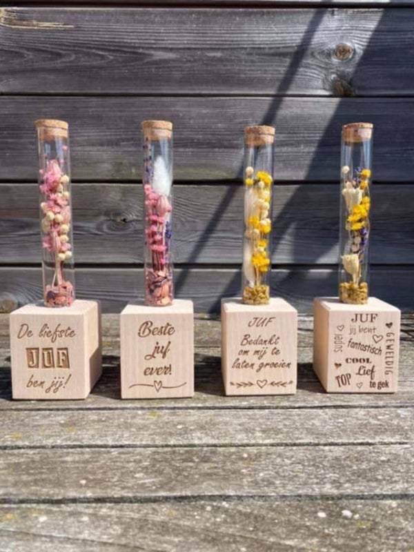 gepersionaliseerde houten blok