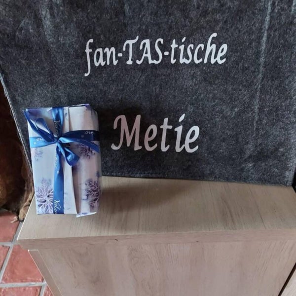 gepersionaliseerde vilten tas