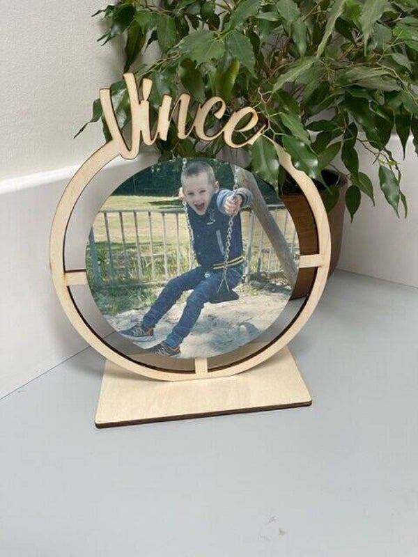Naamcirkel met foto