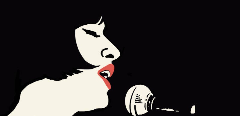 Astrud Gilberto | Fotobewerking Frieke van Thiel