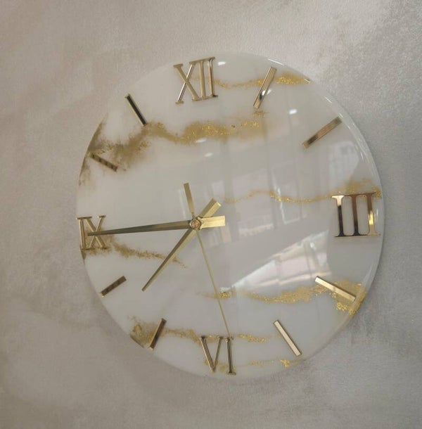 reloj en resina epoxi