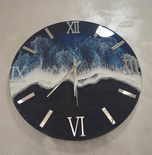 reloj en resina epoxi