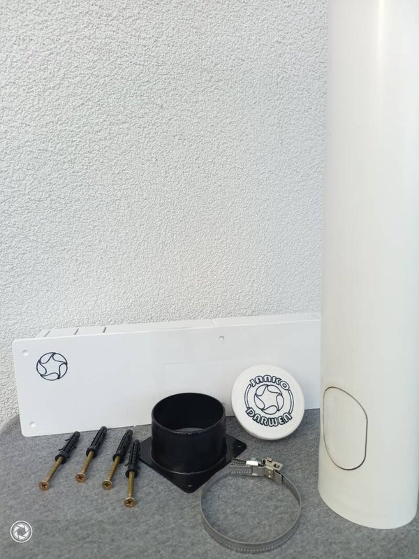 Zestaw -box podtynkowy, rura osłonowa dla instalacji klimatyzacji