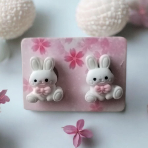 OSTERN Ohrstecker Häschen