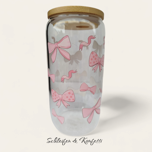 Trinkglas Schleifen/Konfetti 500ml