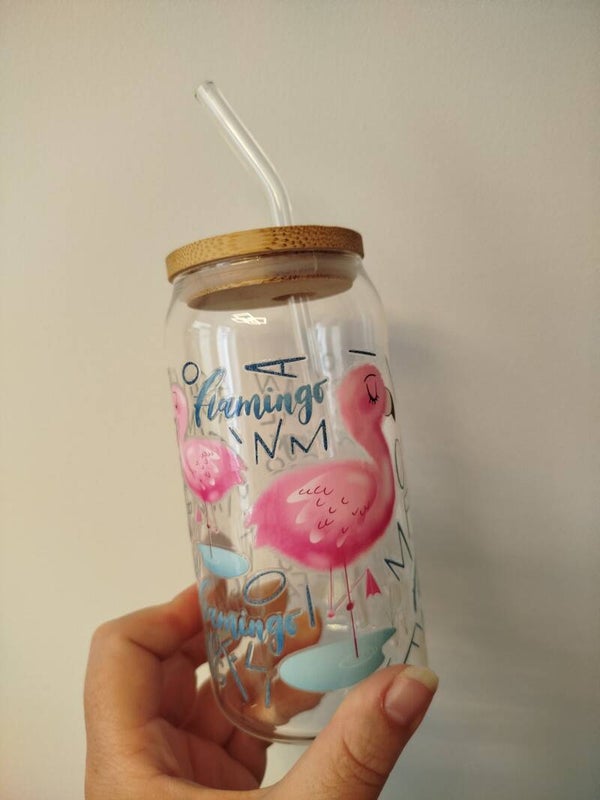 Trinkglas Flamingo 550ml