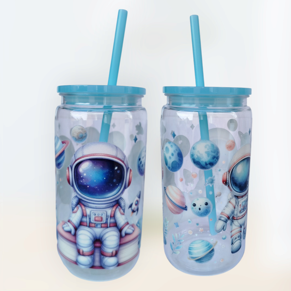 Kinder Trinkbecher 500 ml Astronaut sitzend