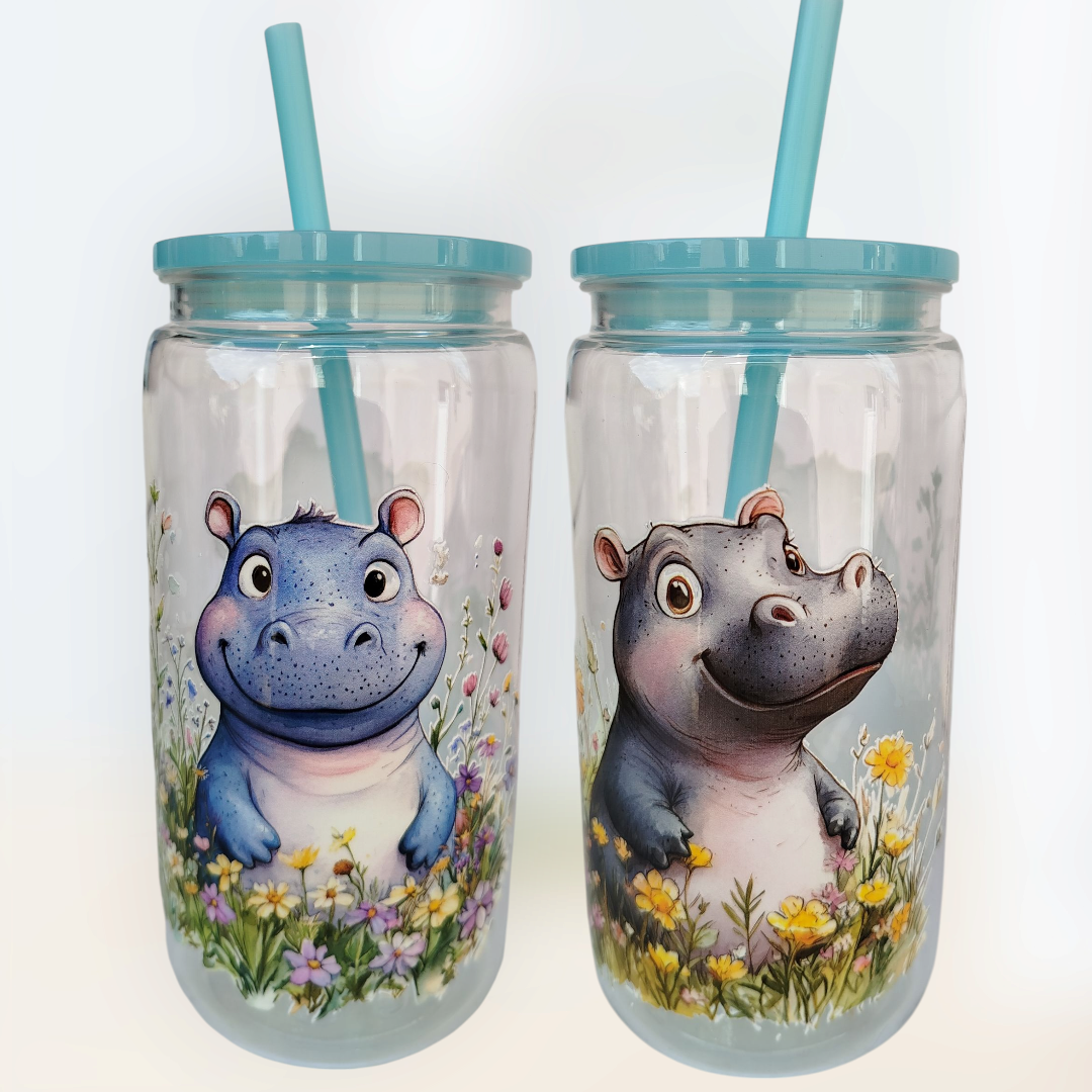 Kinder Trinkbecher 500 ml Nilpferd