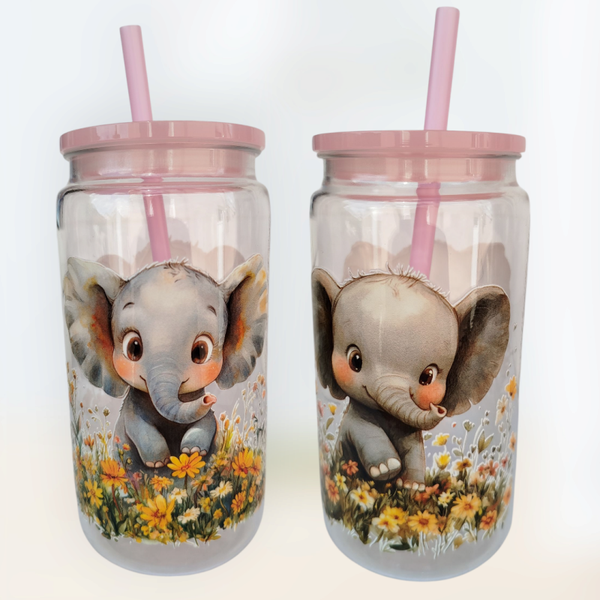 Kinder Trinkbecher 500 ml Elefanten
