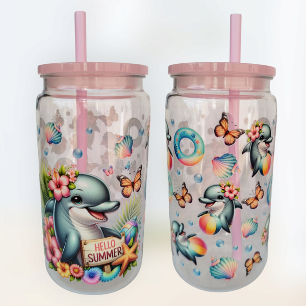 Kinder Trinkbecher 500 ml Summer Delphin