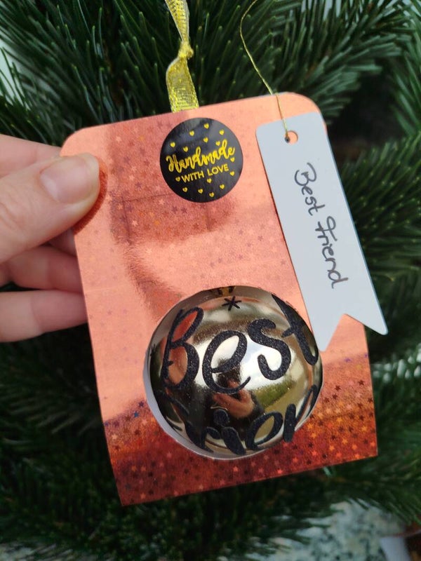 XMAS Kugel "Best Friend"