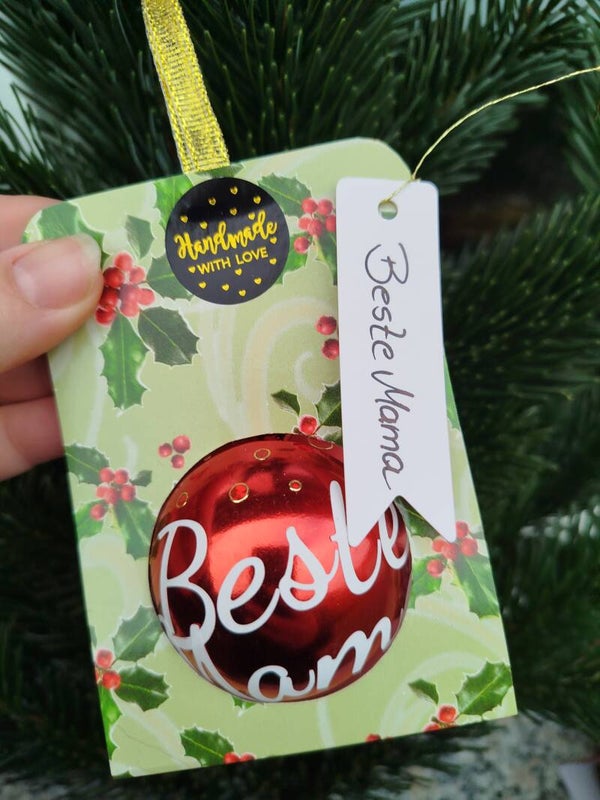 XMAS Kugel "Beste Mama"