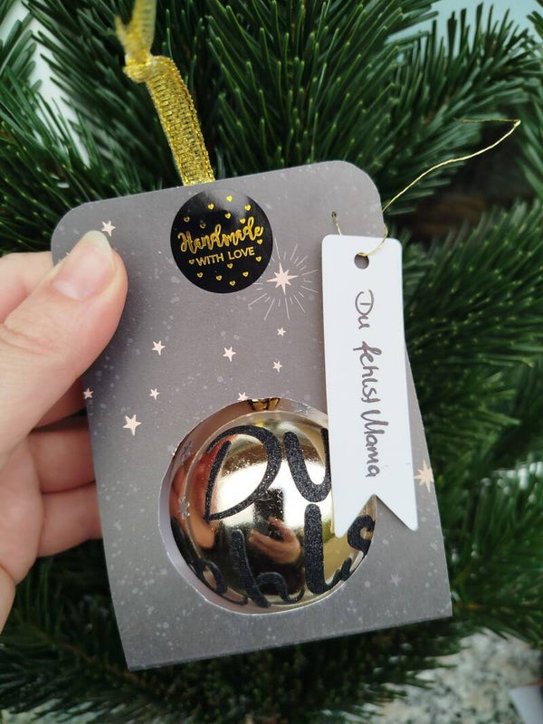 XMAS Kugel "Du fehlst Mama"