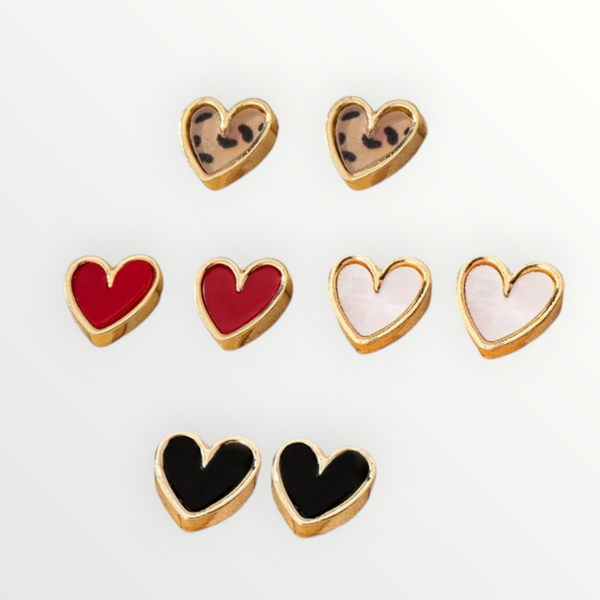 Herz Ohrstecker ♥ Valentinstag ♥