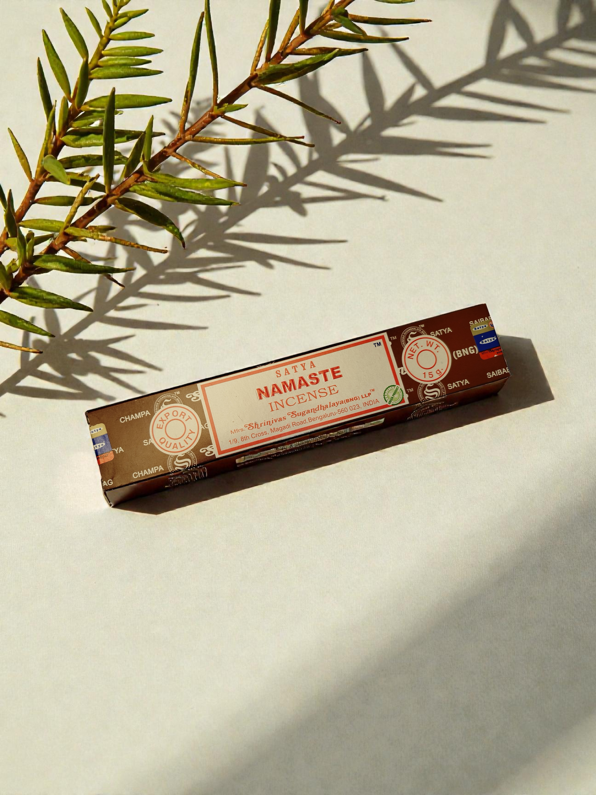 Räucherstäbchen Namaste