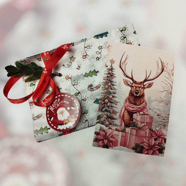 Geschenk verpacken Weihnachten