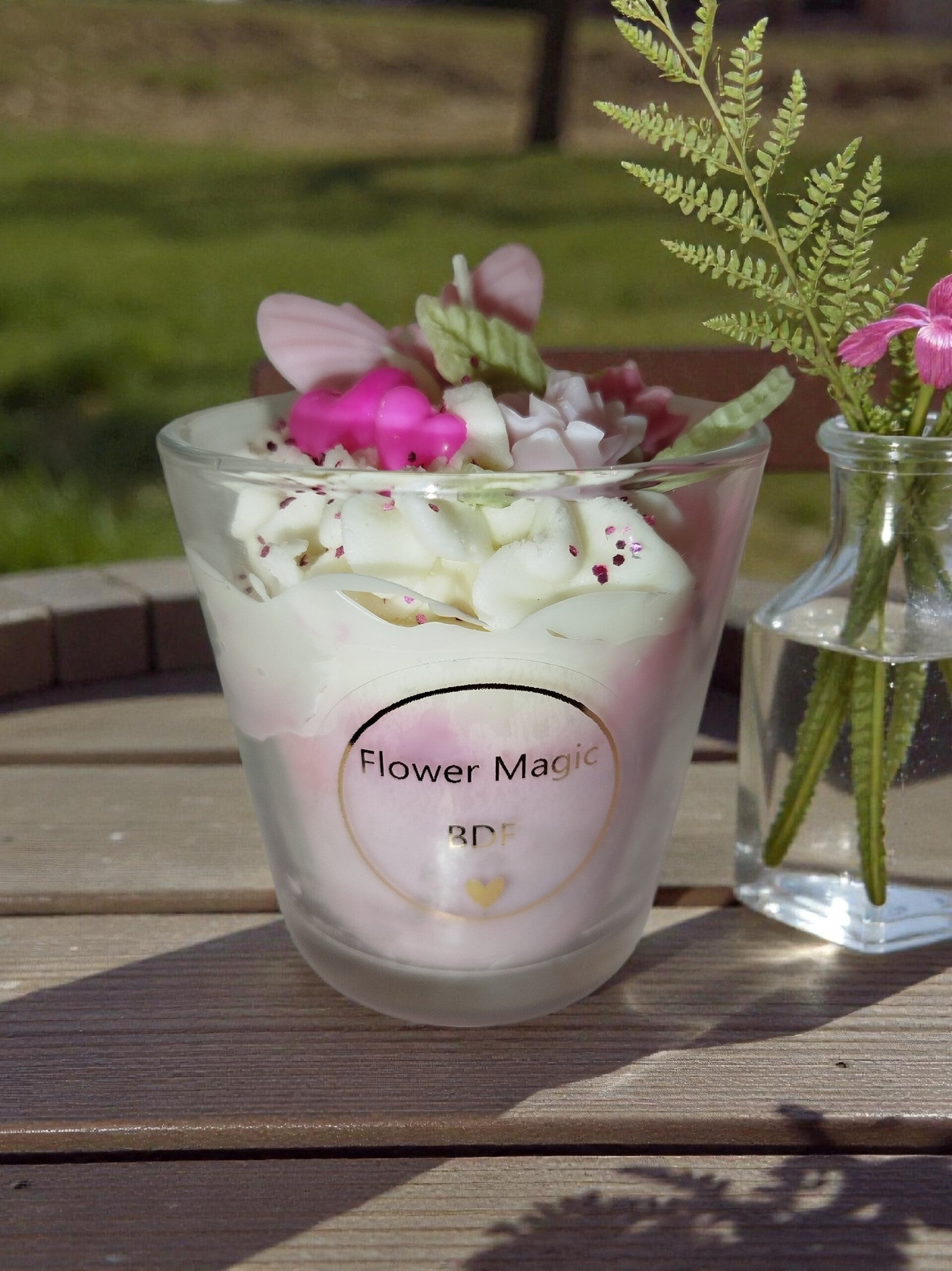 Handmade Kerze *Flower Magic*