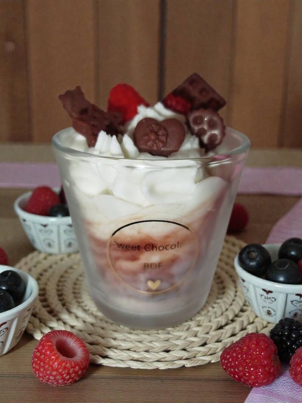 Handmade Kerze *Sweet Chokcolate*