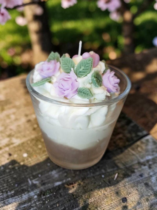 Handmade Kerze *Lilac Jasmin*