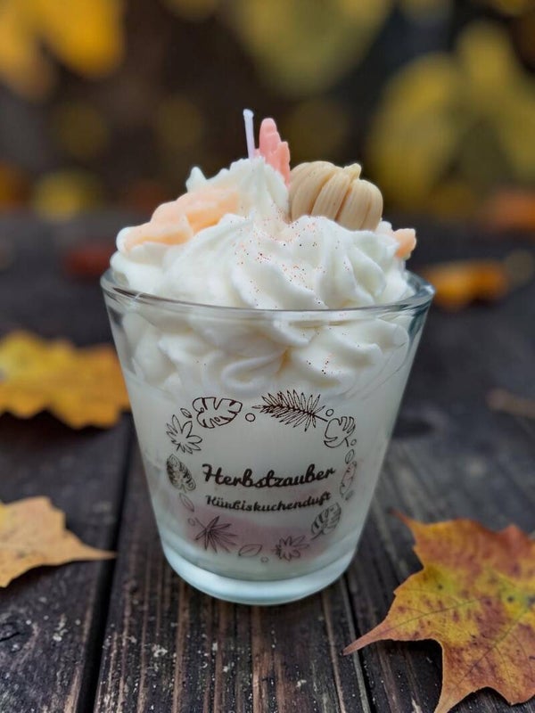 Dessertkerze Herbstzauber