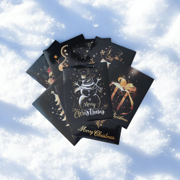 XMAS Flaschenetikett verschiedene Motive