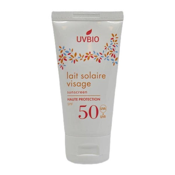 UVBIO Sunscreen Visage SPF 50