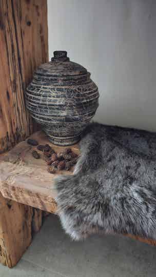 Houten kruik James S