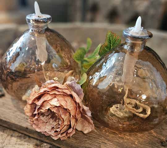 Olielamp led licht | Amber