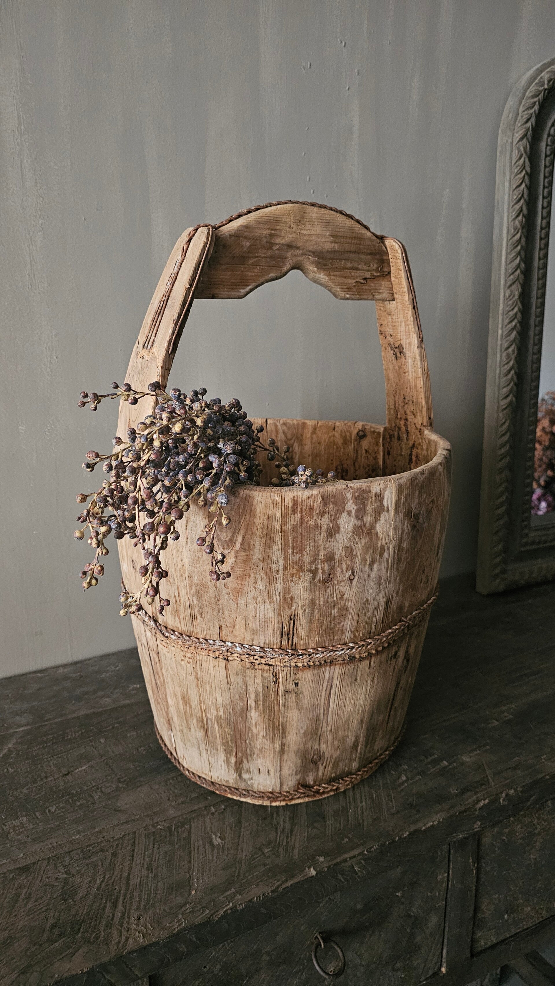 Houten emmer
