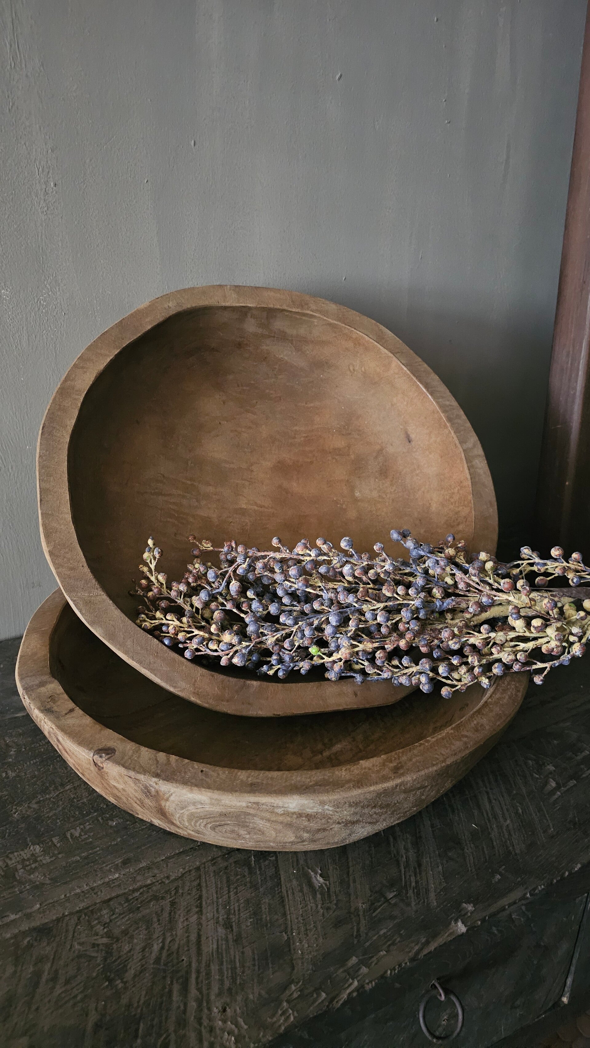 Houten Schaal | Diep